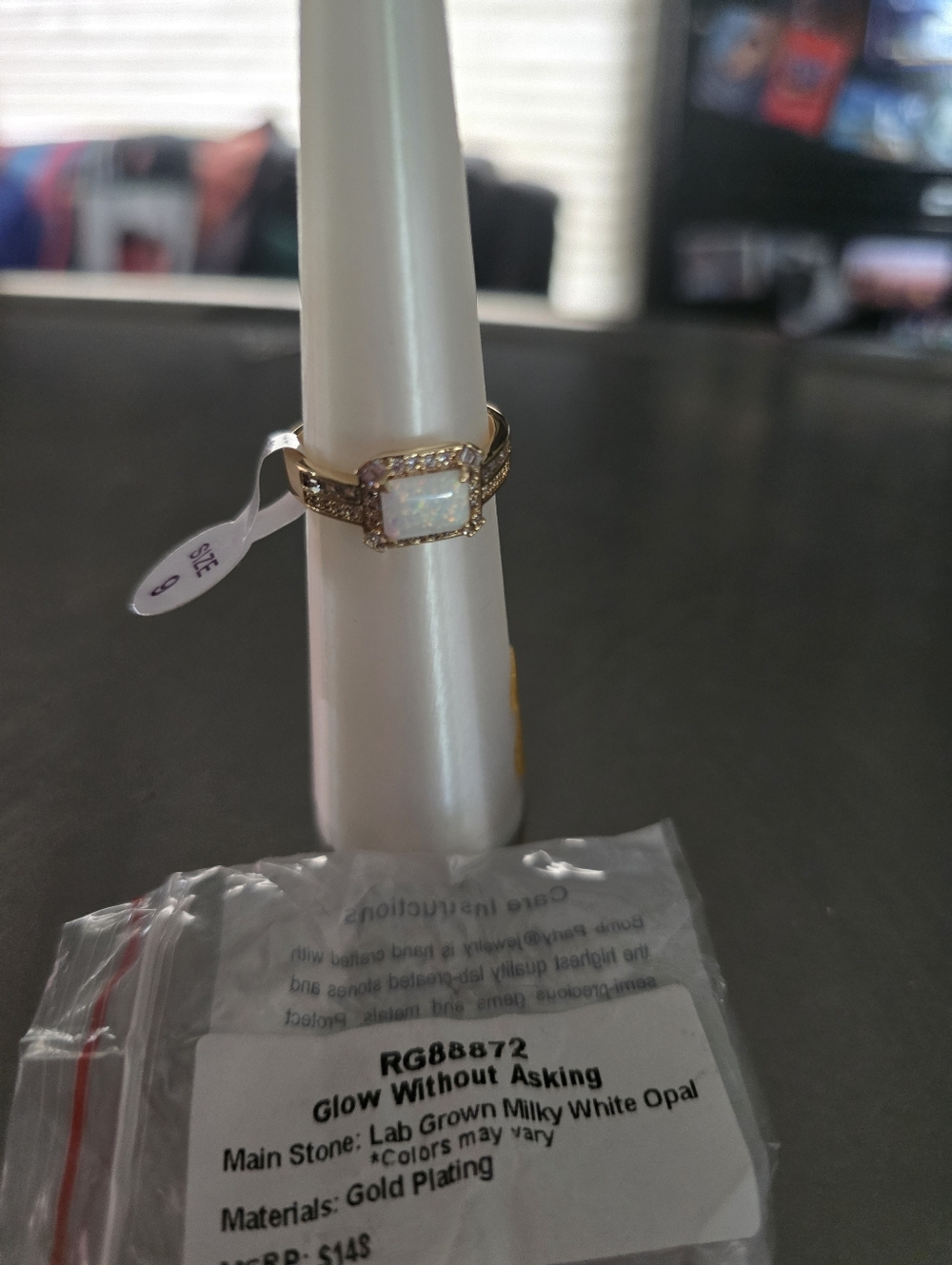 Glow Without ASKING Gold Size 8